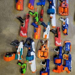Nerf GUNS ALL For $65