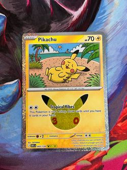 Pikachu #43 Pokemon TCG 30th Celebration