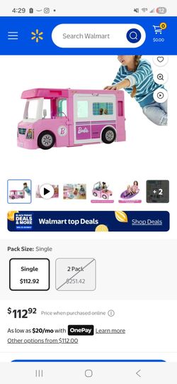Barbie camper set  w/ Barbie