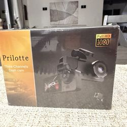 Prilotte Three Channels Dash Cams
