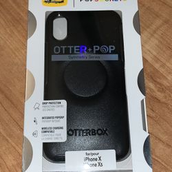 New Apple iPhone XS/X Case Pop Symmetry Black