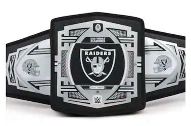 Raiders igloo WWE belt