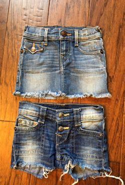 True Religion 2T skirt/shorts