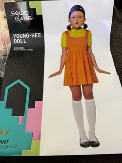 Young-Hee Doll Halloween costume size adult med (8-10)