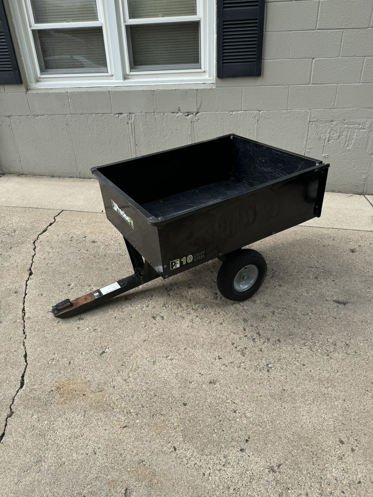 Precise fit 10 ft steel dump cart Or Best Offer