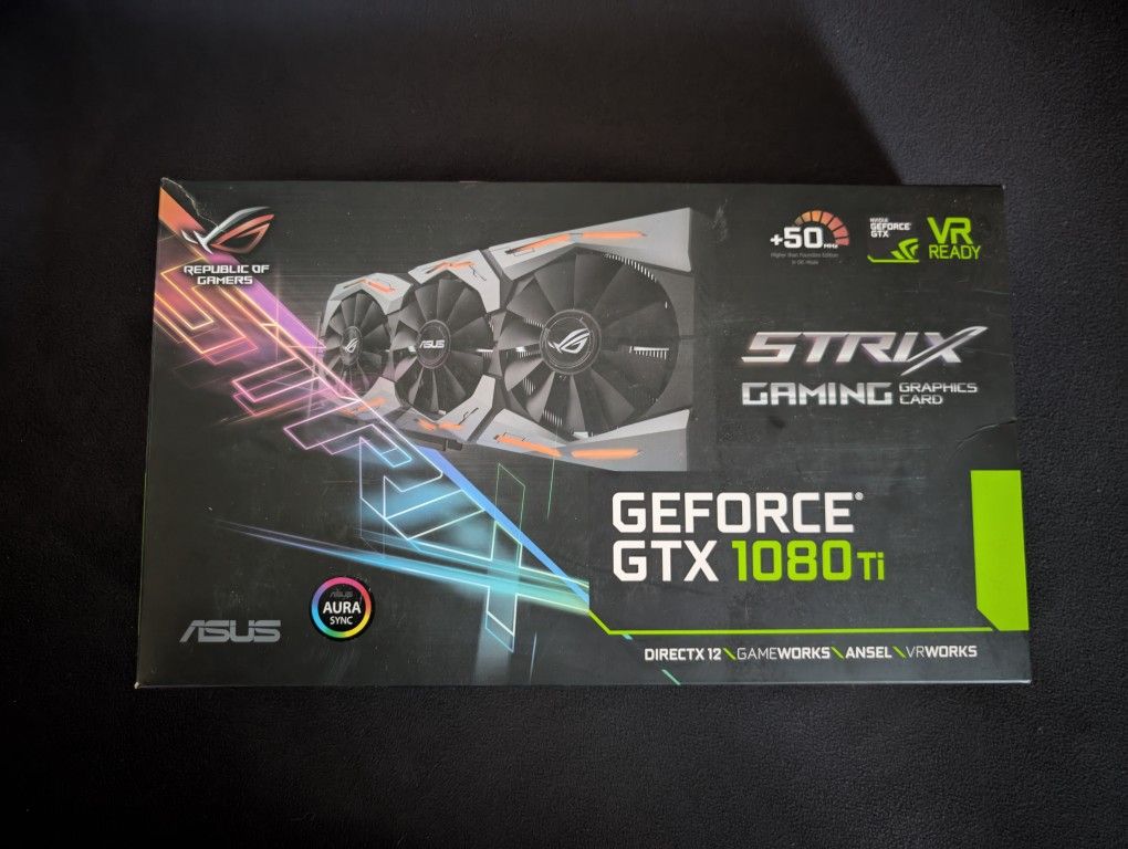 Asus Rog Strix GeForce GTX 1080ti