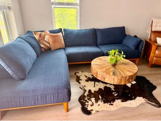 Jollene 113” 2-piece Fabric Sectional