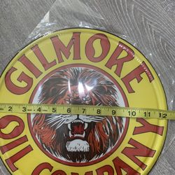 Metal Sign, Oil Vintage Retro Round