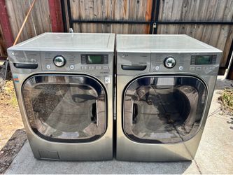 LG  electric washer and dryer with free delivery