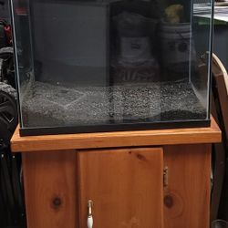 30 Gallon Fish Tank Aquarium Pecera With Stand