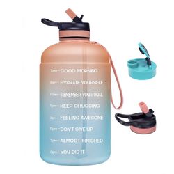 64oz Motivational Water Bottle