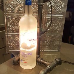 Various Liquor Bottle Lamps