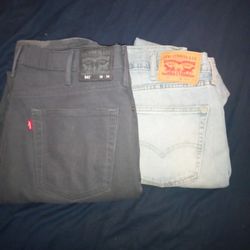 511 And 541 Levis Worn Twice 