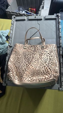 Ivanka Trump: Rose Gold Laser Cut Tote Bag
