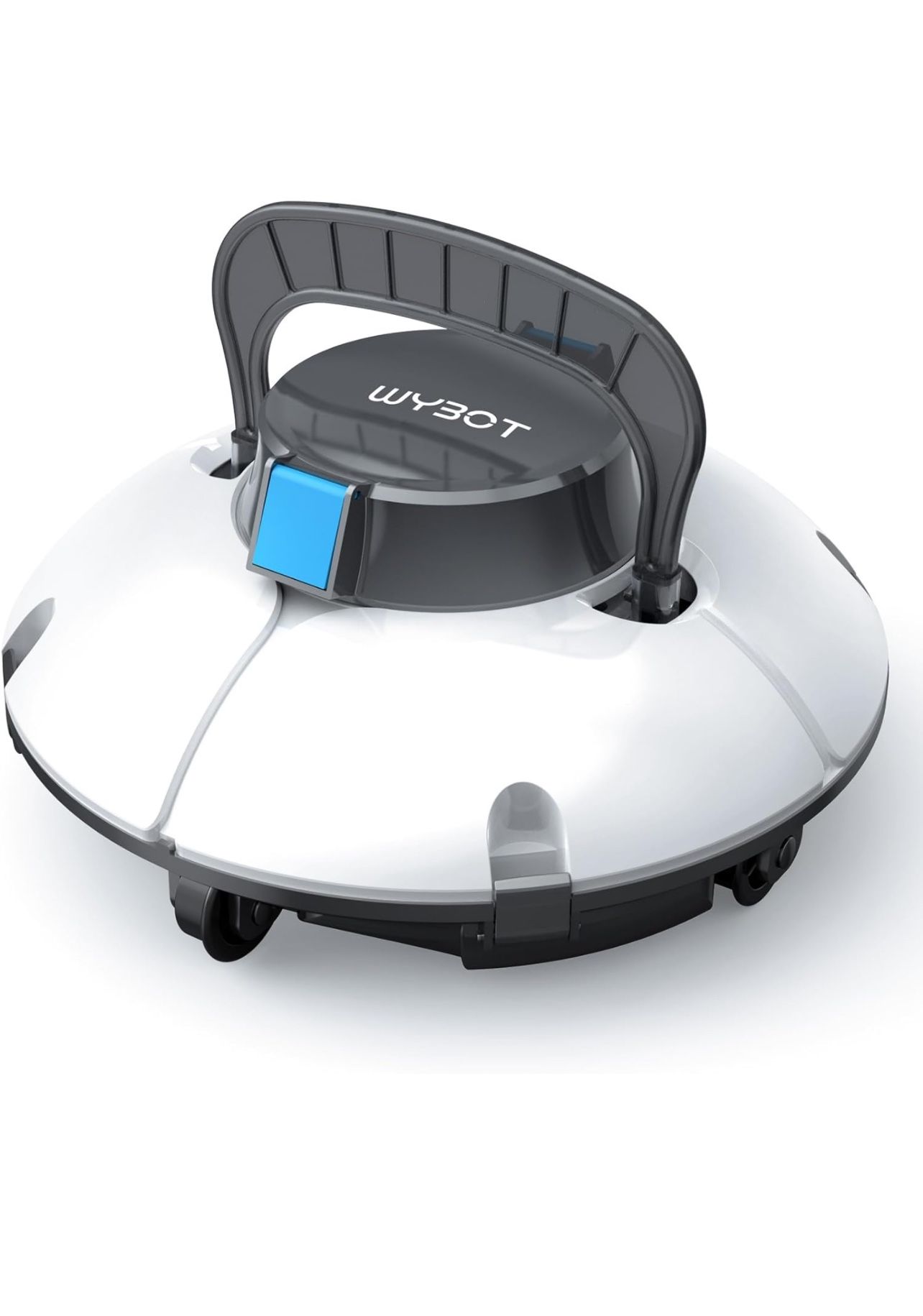 Cordless Robotic Pool Cleaner, Pool Vacuum Lasts 53 Mins, Ideal for Above Ground Pools