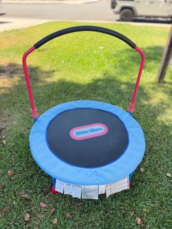 Little Tikes Kids Mini Trampoline with Handle