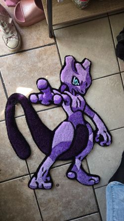 NEW MEWTWO TUFTED RUG