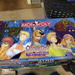 Monopoly “scooby-doo Fright Fest Edition 