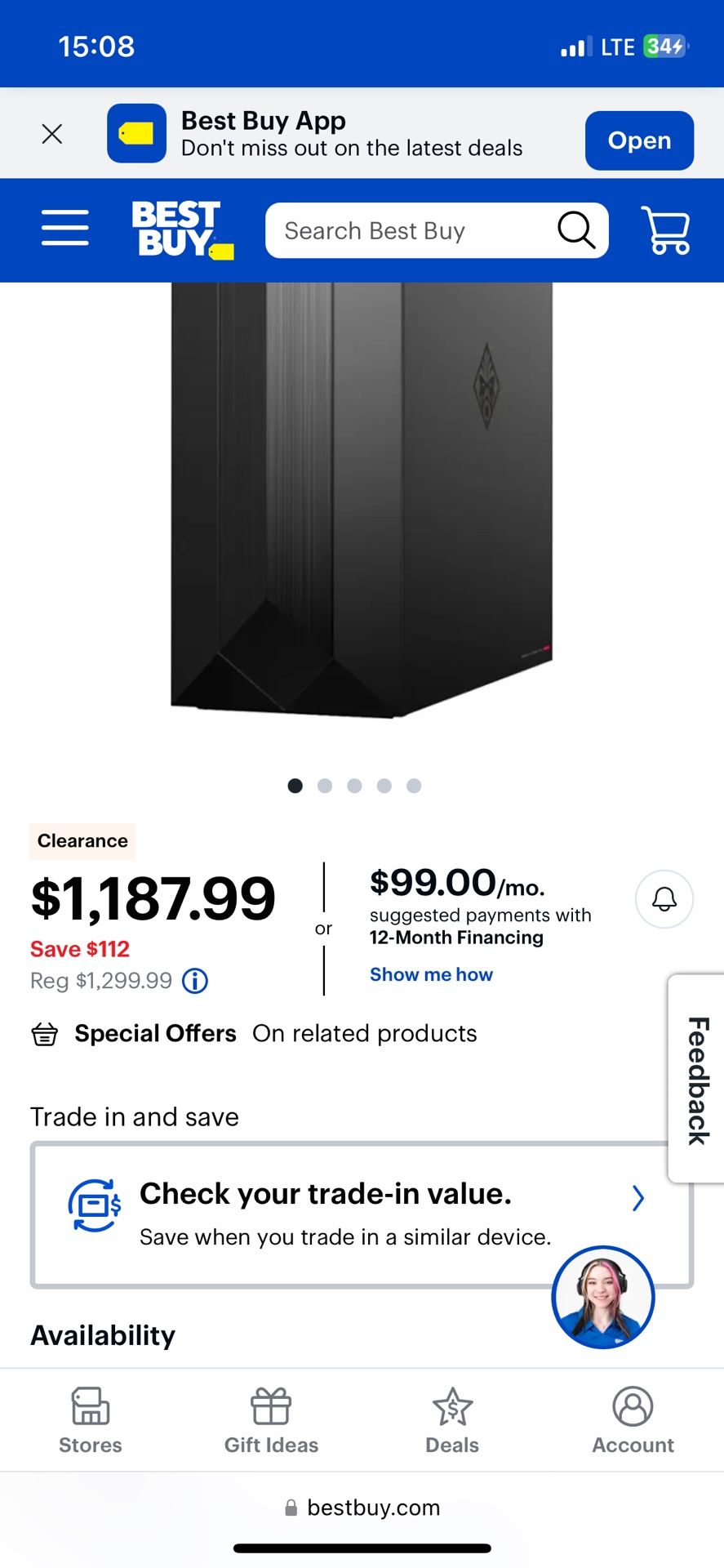 Upgraded HP Omen Gaming PC With 27 Monitor RTX3070