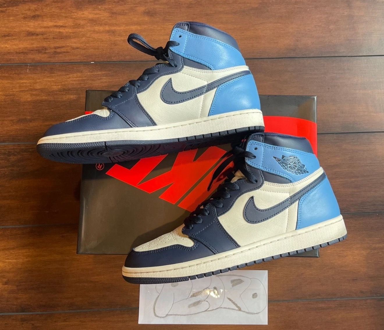 Jordan 1 Obsidian Size 10.5 Condition 9/10 OG All