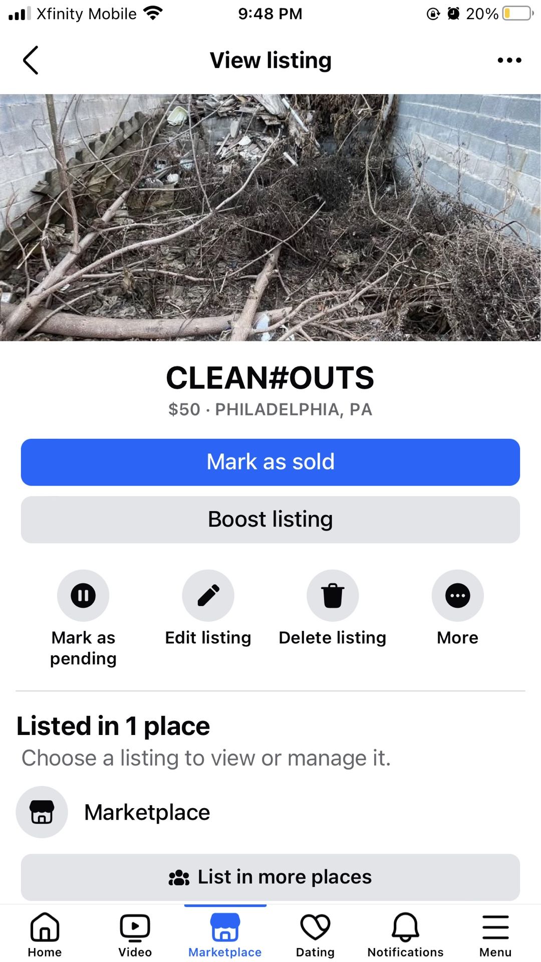 Clean Outs