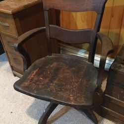 Antique Office Chair 