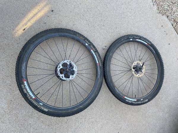 Tufo Heron Carbon 29" 29ER Tubular MTB Wheels wheelset