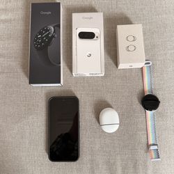 Google Pixel 10 Pro XL plus Pixel Watch 4 plus Pixel Buds Pro 2