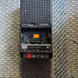 Vintage Tape Player And Recorder Needs Work But Old 