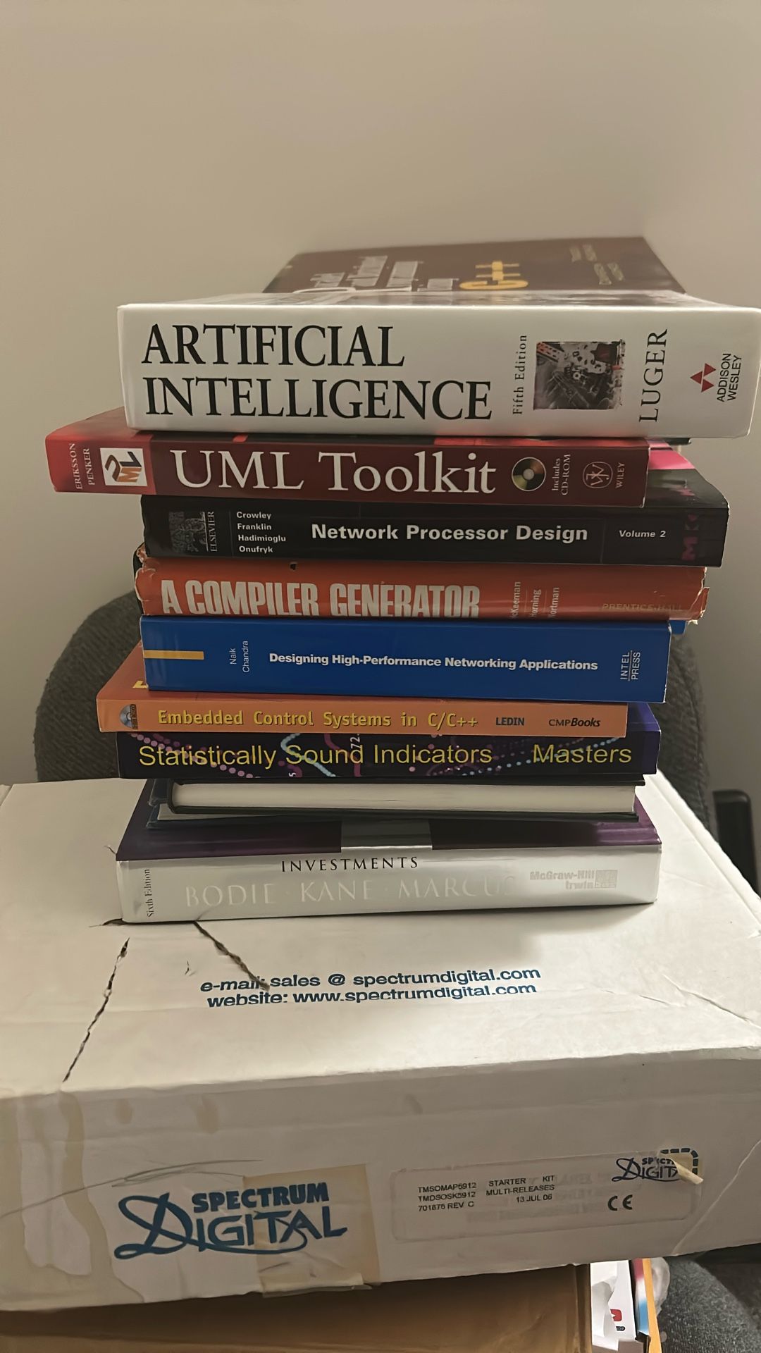 Books (engineering/investments/money)