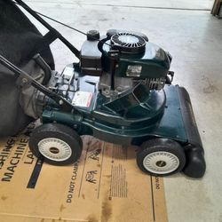 Yard Vacuum/Sweeper/Chipper Priced To Sell 