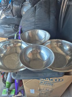 Metal bowls