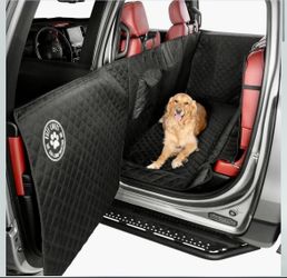 XL Dog Hammock for Truck, Fold-Up Seats - Fits full-size crew cab trucks with fold-up seats, door panel protection, waterproof, Retails for $159.99
