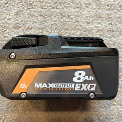 Ridgid 18V 8Ah Max Output EXP Battery