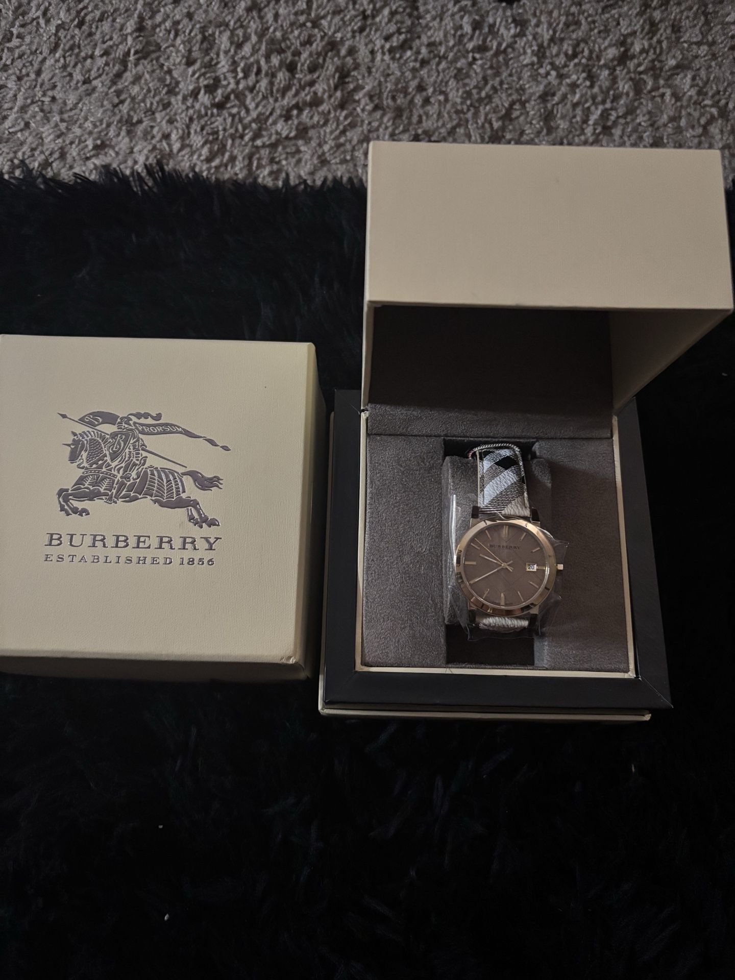 Pickup brand new Burberry watch men or women(taking best offer only