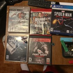4 Ps3 games 1 ps4