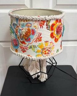 One of a Kind BOHO Recycled Desktop Lamp just $10