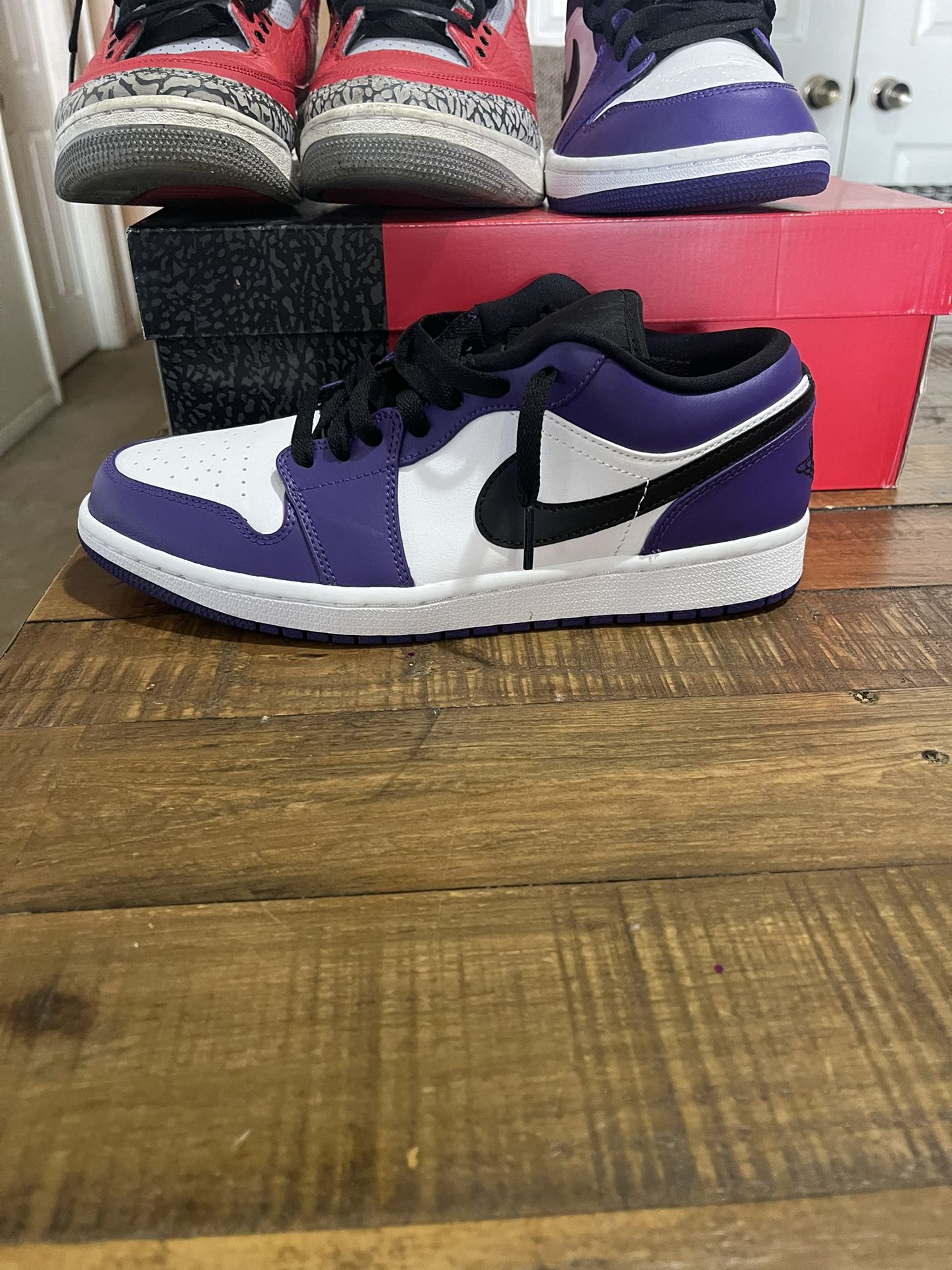 Purple Air Jordan 1 