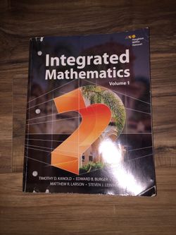 Integrated Mathematics 2 Volume 1