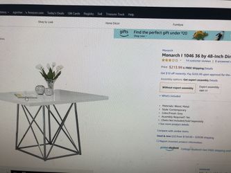 Nice table and great savings.