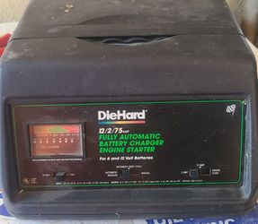 Diehard fully auto battery charger