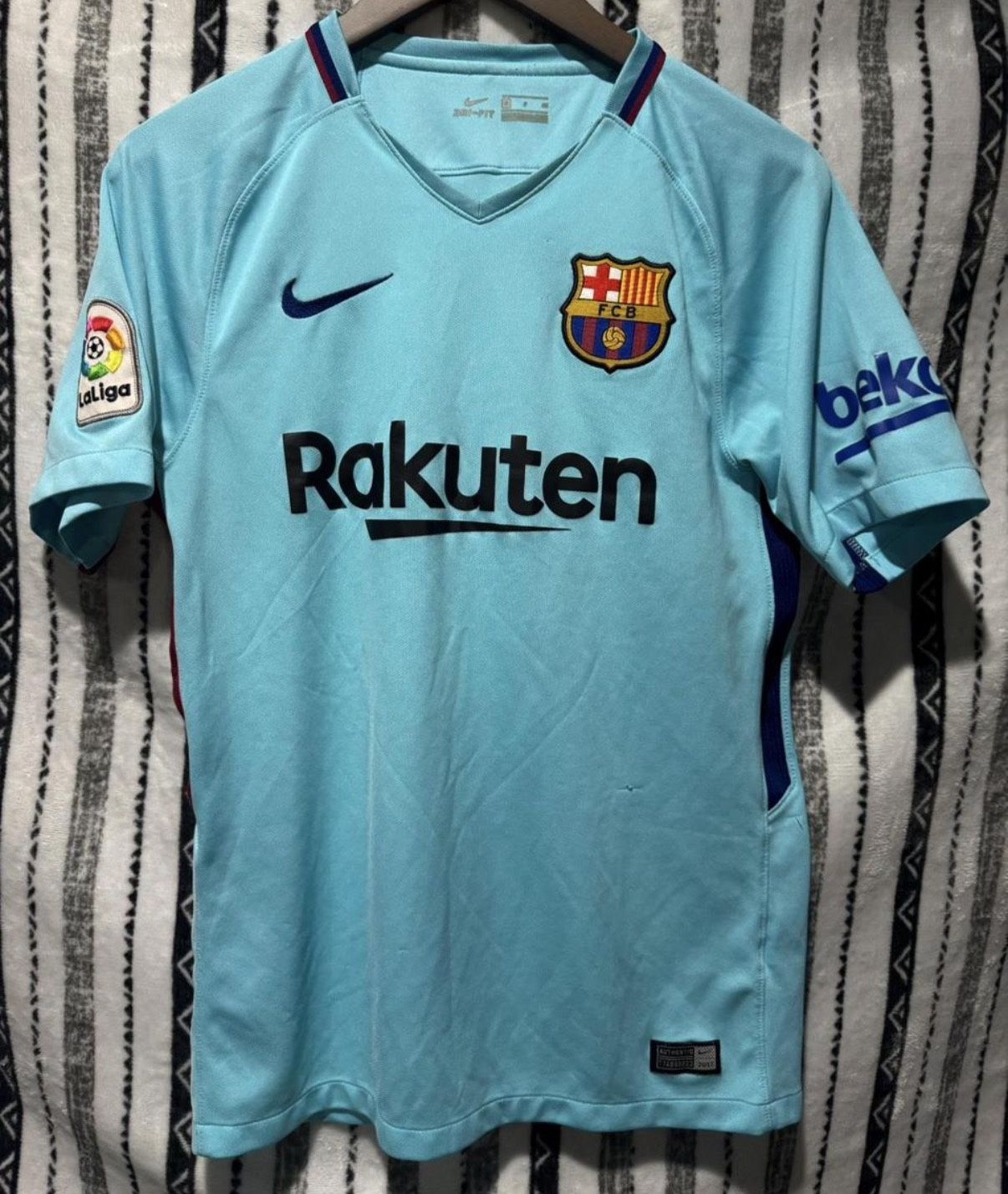 FC Barcelona Rakuten Soccer Jersey Blue XL