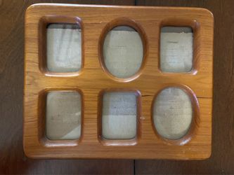 Wooden Multi-Picture Frame