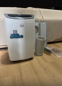 BLACK+DECKER Portable Air Conditioner, 9,000 BTU, BPACT08WT