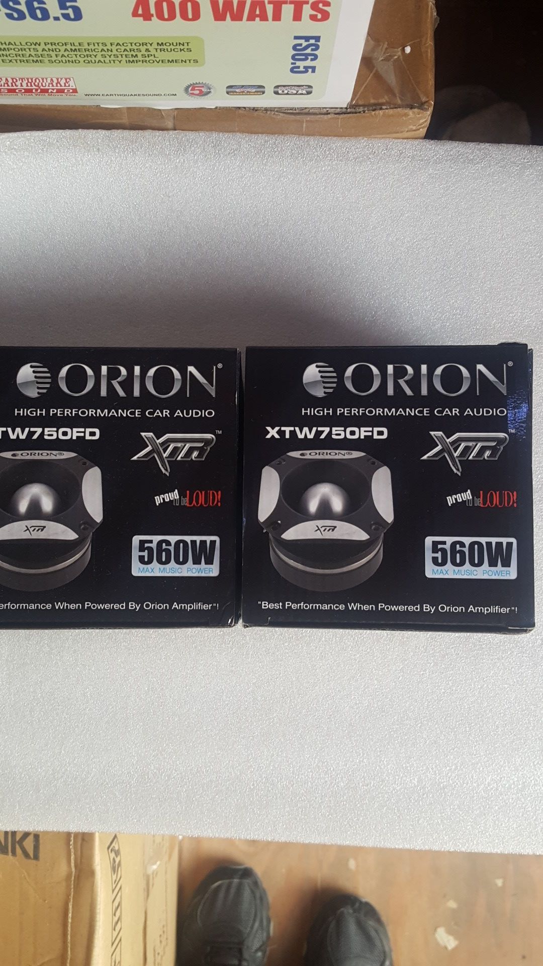 Orion XTW-750FD 4.5" Pro Audio Horn Tweeters 560W (Pair)