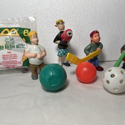 1999 Disneys Recess Happy meal toys from mc Donalds 5 piece lot