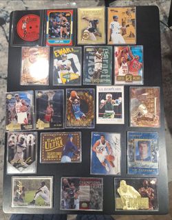 Mixed Sports Trading Cards Lot – Jordan, Bird, Griffey Jr.