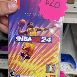 NBA 2k24 Kobe Bryant Edition Nintendo Switch 