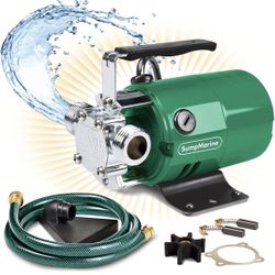 Water Transfer Pump – 330 GPH, 115V, Hose Kit Included