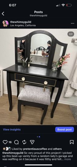 Luxe Refinished Vanity